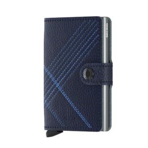 Secrid Mini Wallet Stitch Linea Navy