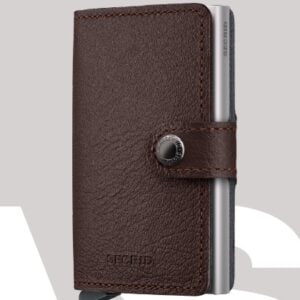 MiniWallet Basic Brown/Silver