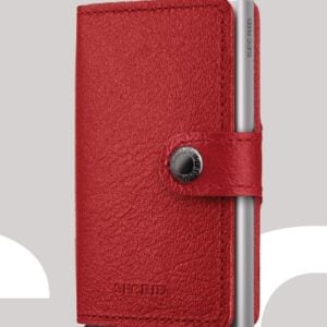 MiniWallet Basic Red/Silver