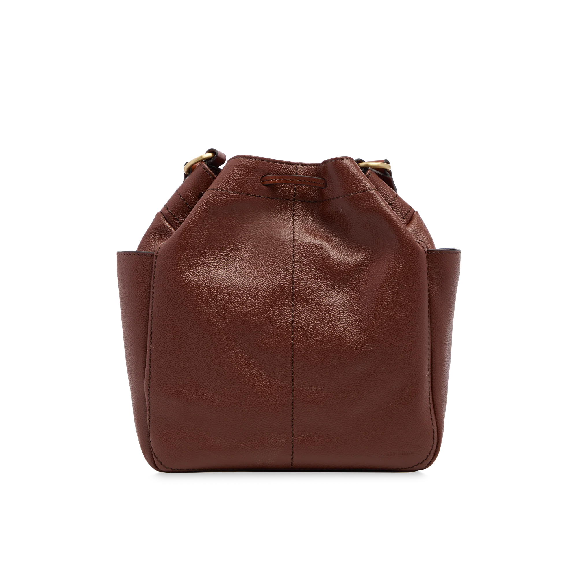 Borsa secchiello in pelle - immagine 3