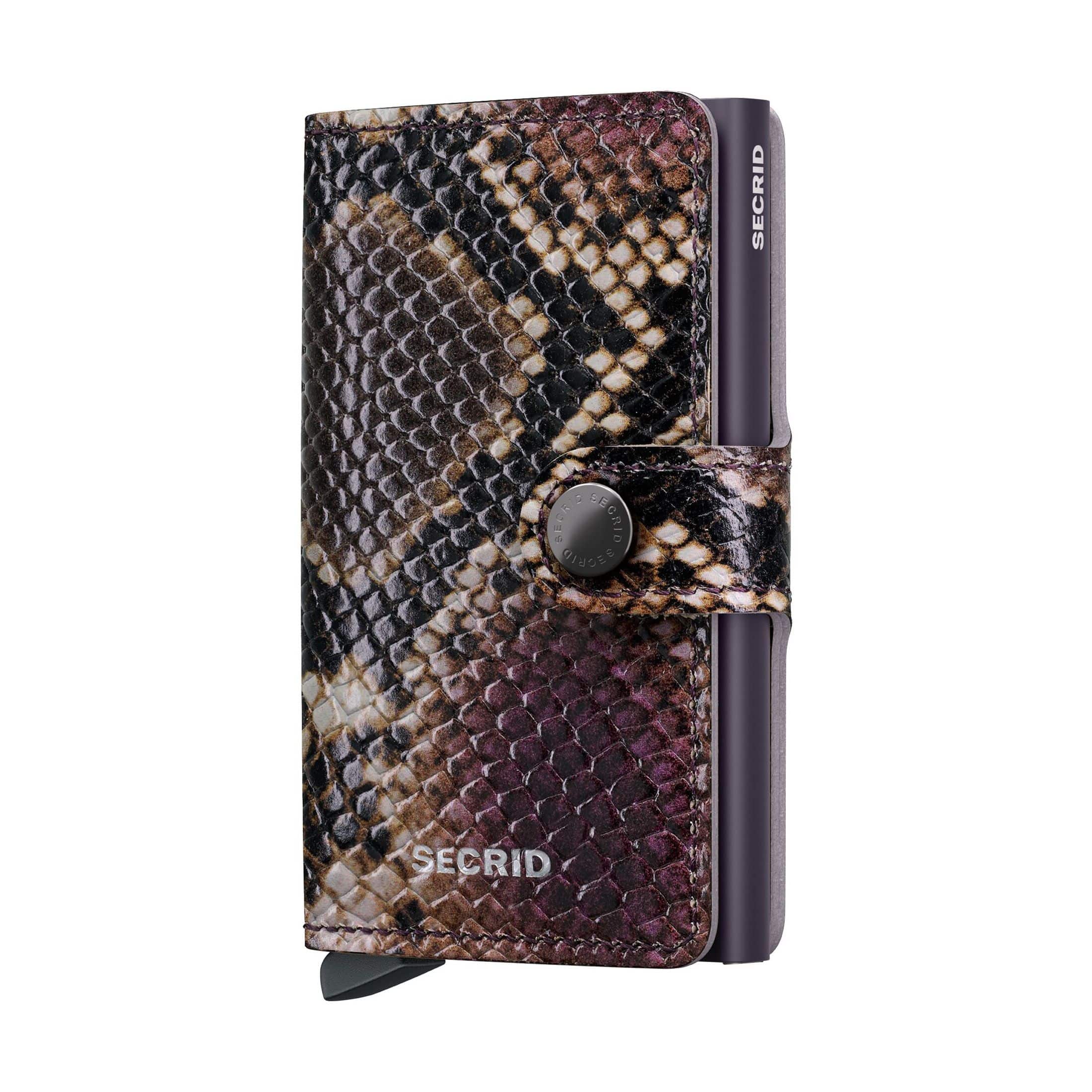 MiniWallet Serpent Purple